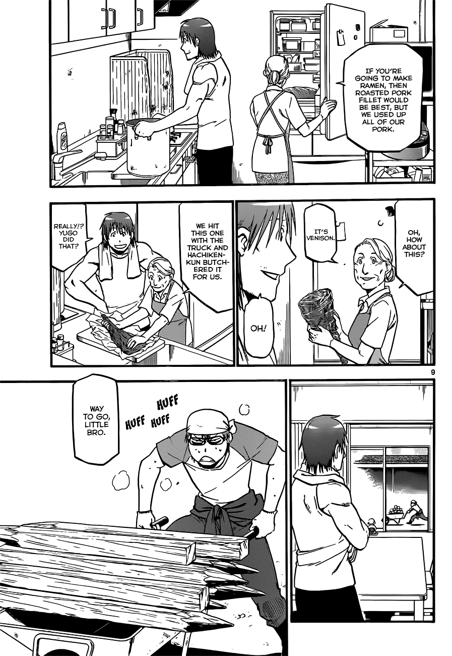 Gin no Saji Chapter 20 page 10 - Chapter 20: Summertime (10)