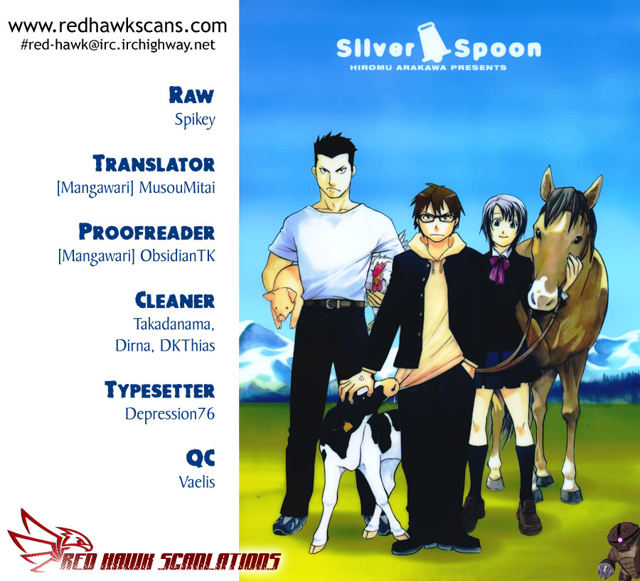 Gin no Saji Chapter 21 page 1 - Chapter 21: Summertime (11)