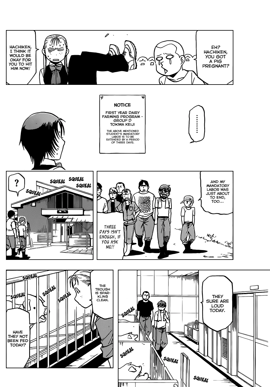 Gin no Saji Chapter 25 page 17 - Chapter 25: Summertime (15)