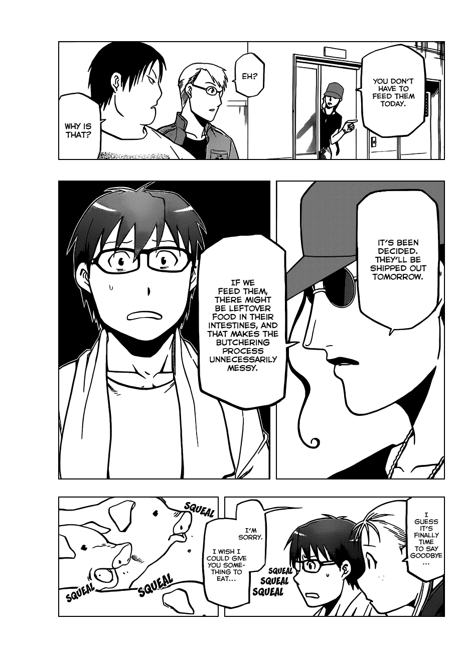 Gin no Saji Chapter 25 page 18 - Chapter 25: Summertime (15)