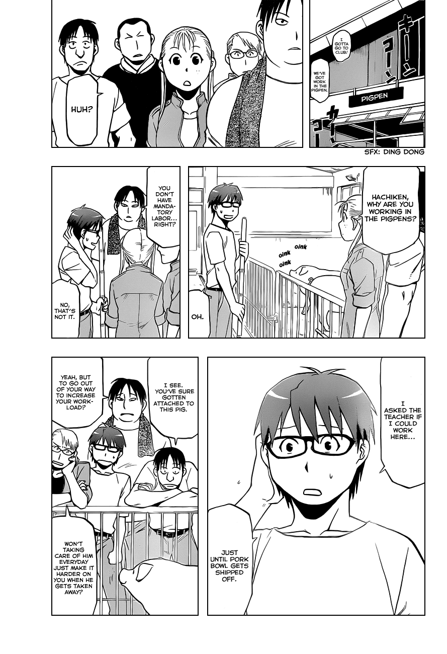 Gin no Saji Chapter 25 page 6 - Chapter 25: Summertime (15)