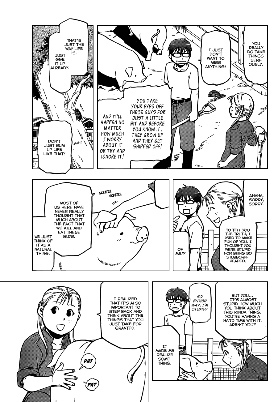Gin no Saji Chapter 25 page 8 - Chapter 25: Summertime (15)