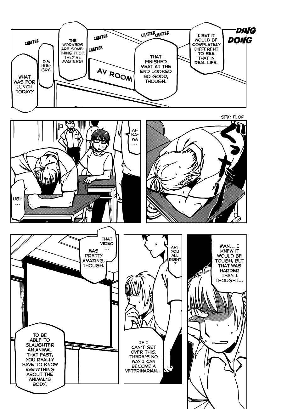 Gin no Saji Chapter 26 page 17 - Chapter 26: Summertime (16)