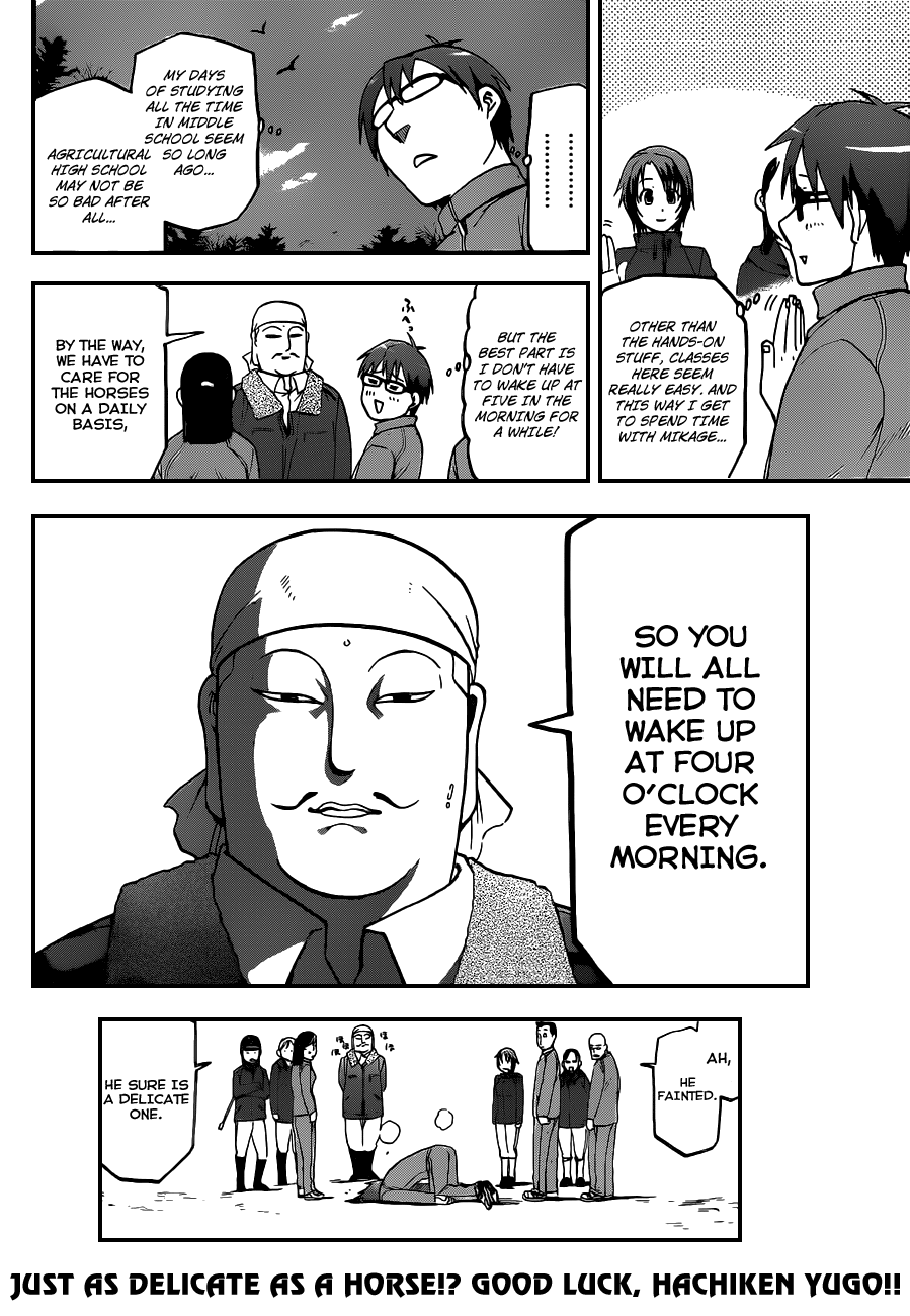 Gin no Saji Chapter 3 page 19 - Chapter 3: Springtime (3)
