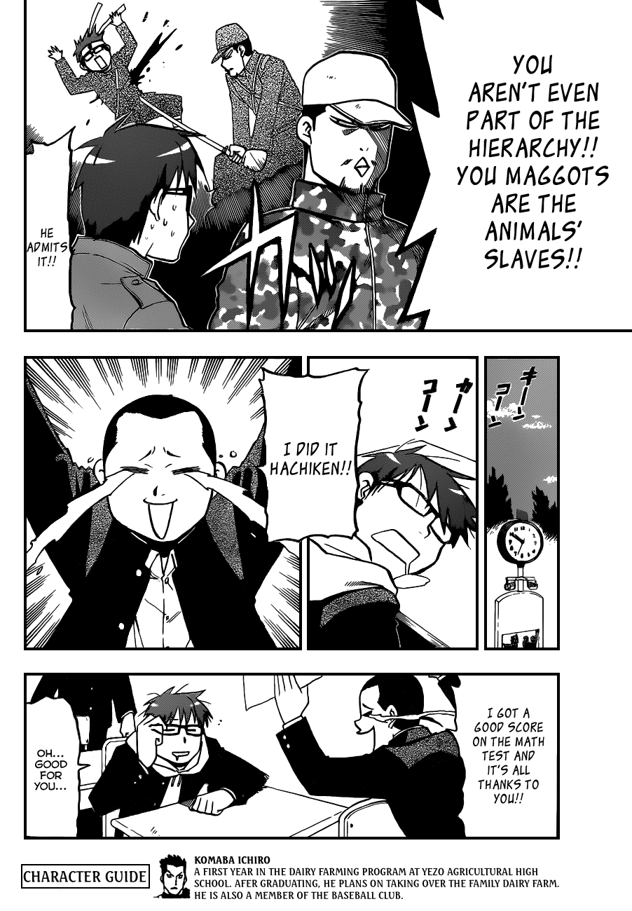 Gin no Saji Chapter 3 page 7 - Chapter 3: Springtime (3)