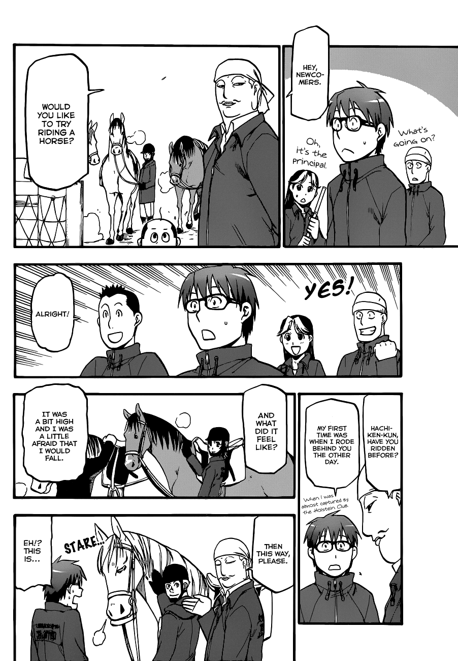Gin no Saji Chapter 4 page 13 - Chapter 4: Springtime (4)