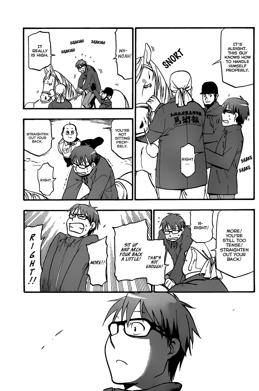 Gin no Saji Chapter 4 page 14 - Chapter 4: Springtime (4)