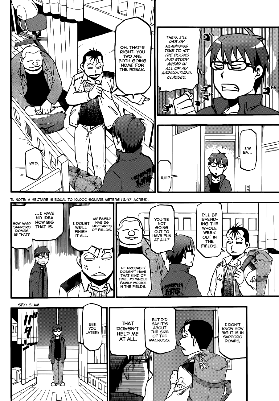 Gin no Saji Chapter 4 page 18 - Chapter 4: Springtime (4)