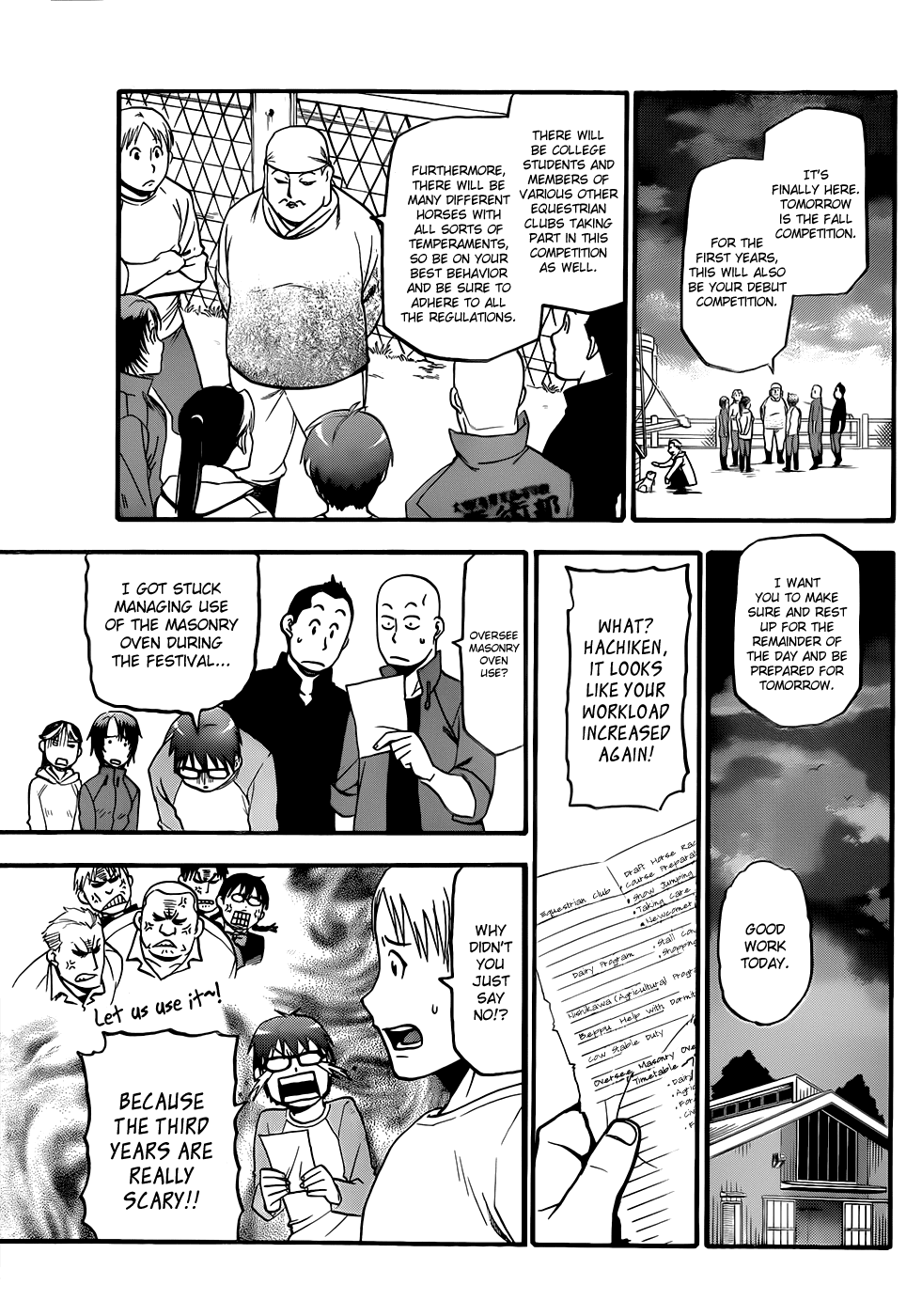 Gin no Saji Chapter 45 page 3 - Chapter 45: Autumn (14)