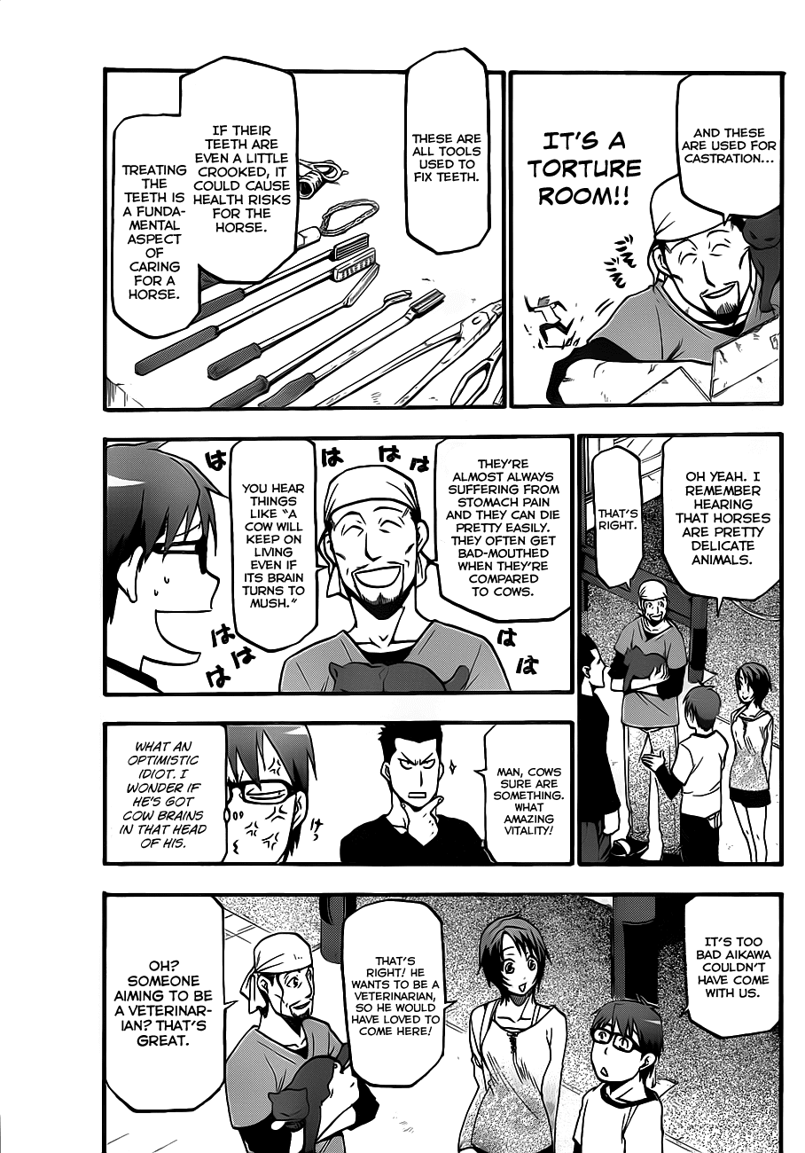 Gin no Saji Chapter 6 page 13 - Chapter 6: Springtime (6)