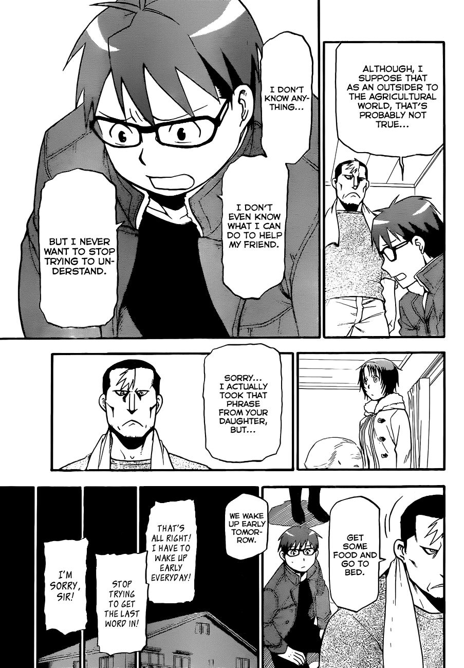 Gin no Saji Chapter 67 page 6 - Chapter 67: Winter (4)