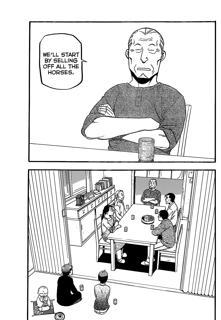 Gin no Saji Chapter 68 page 14 - Chapter 68: Winter (5)
