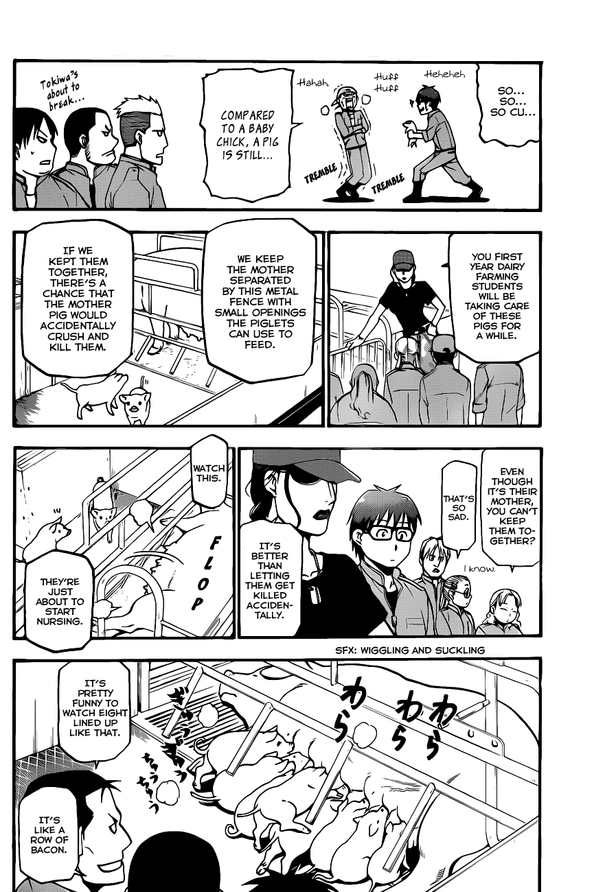 Gin no Saji Chapter 7 page 11 - Chapter 7: Springtime (7)