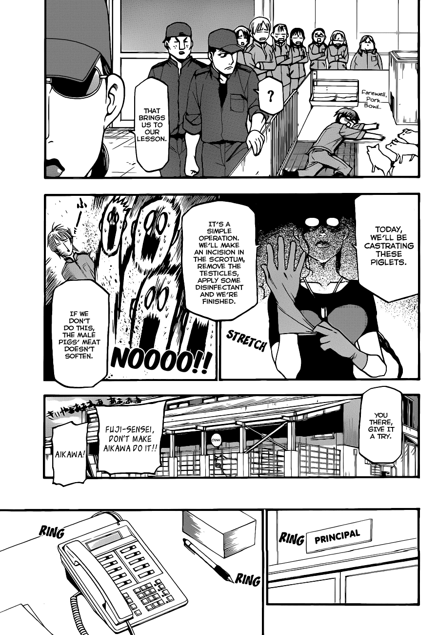 Gin no Saji Chapter 7 page 18 - Chapter 7: Springtime (7)
