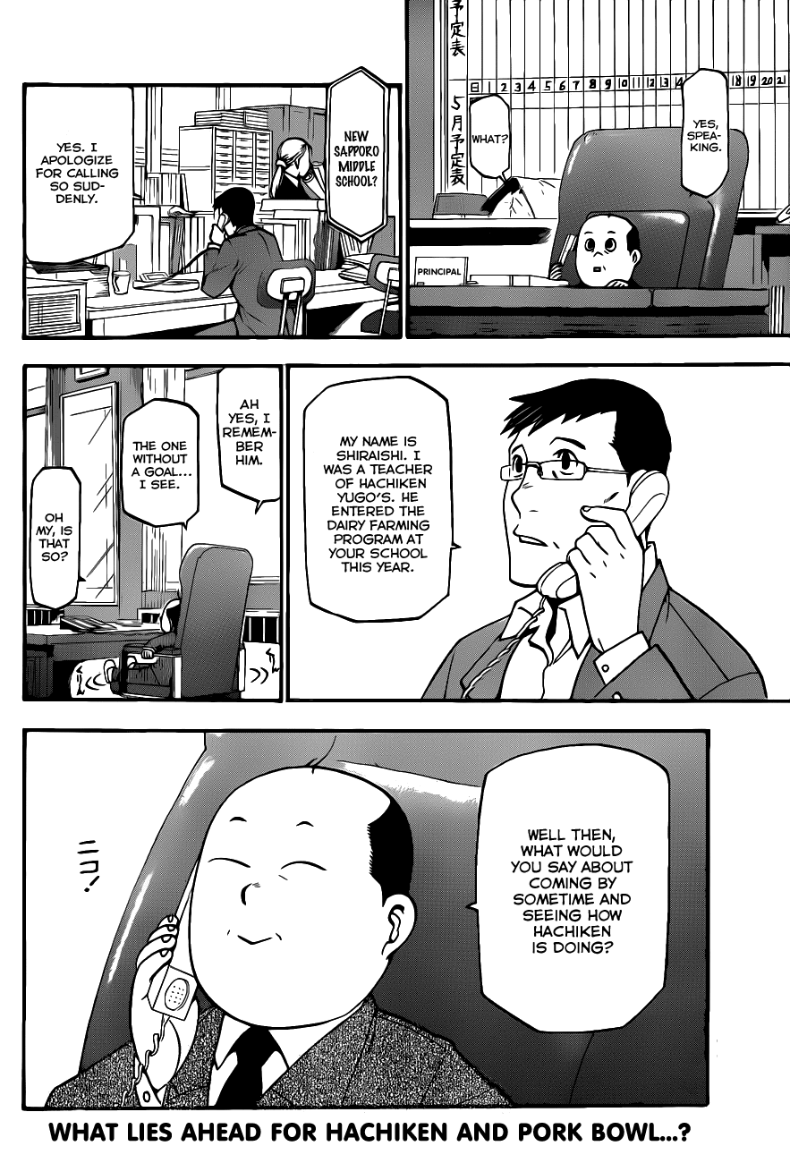Gin no Saji Chapter 7 page 19 - Chapter 7: Springtime (7)