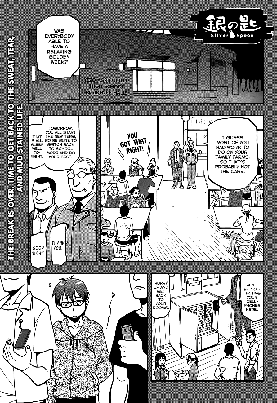 Gin no Saji Chapter 7 page 2 - Chapter 7: Springtime (7)