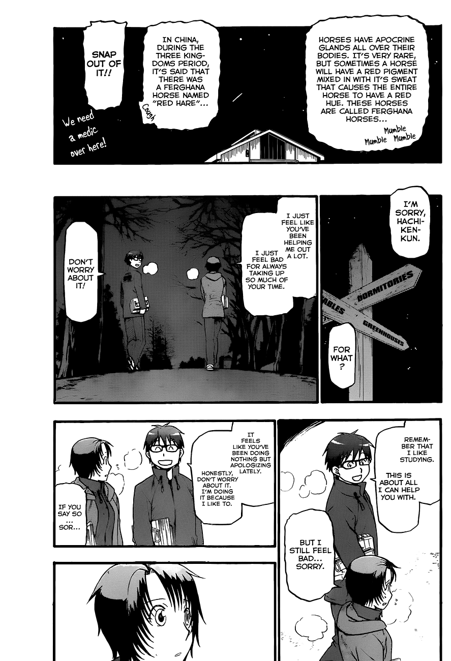 Gin no Saji Chapter 70 page 14 - Chapter 70: Winter (7)