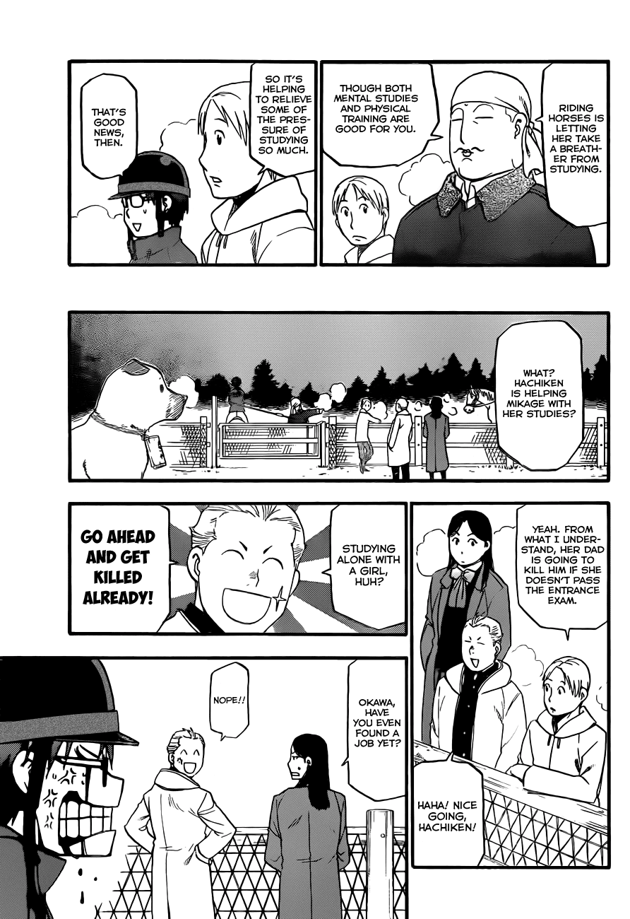 Gin no Saji Chapter 71 page 12 - Chapter 71: Winter (8)