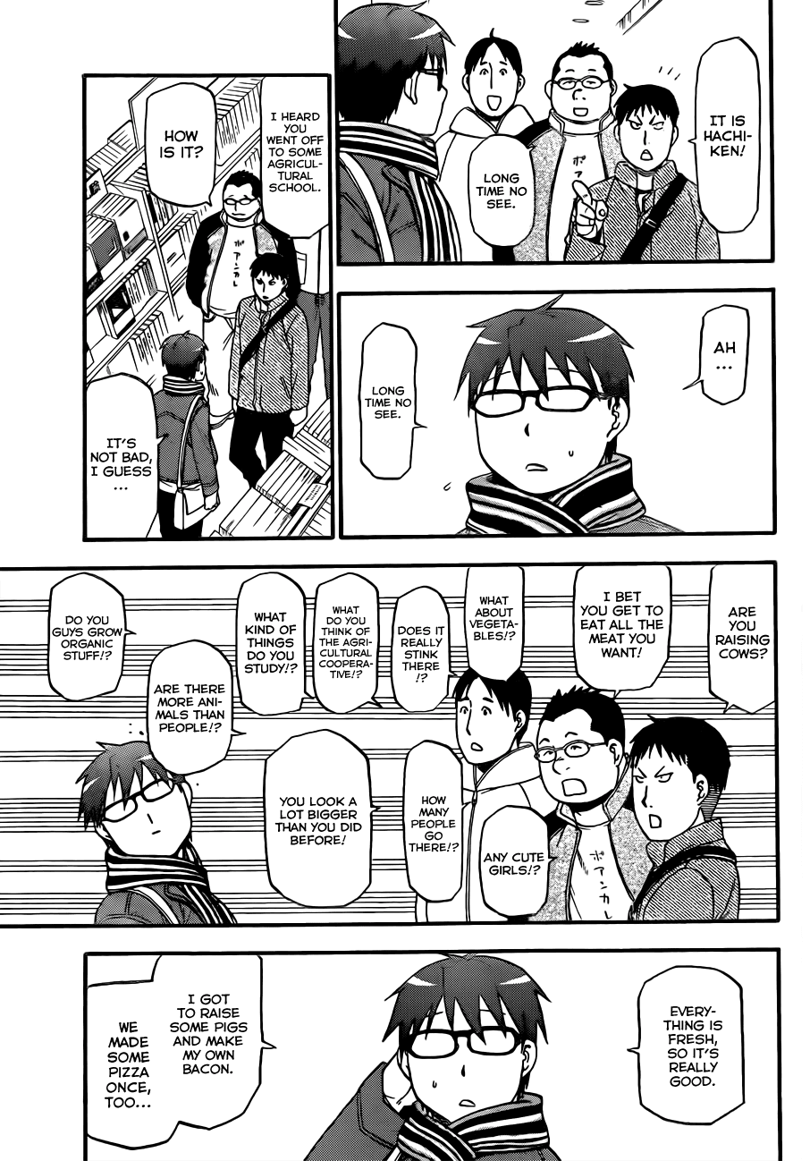 Gin no Saji Chapter 72 page 14 - Chapter 72: Winter (9)