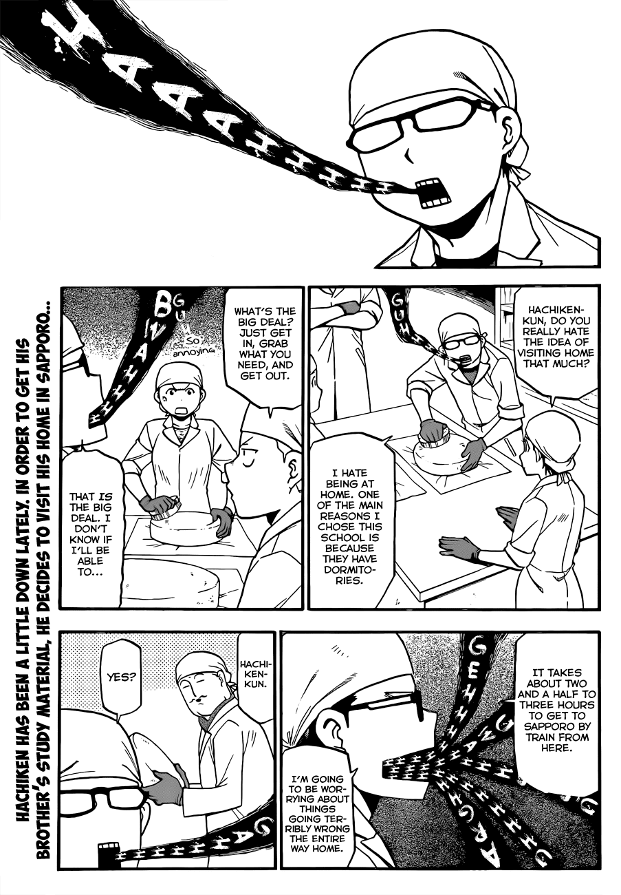 Gin no Saji Chapter 72 page 4 - Chapter 72: Winter (9)