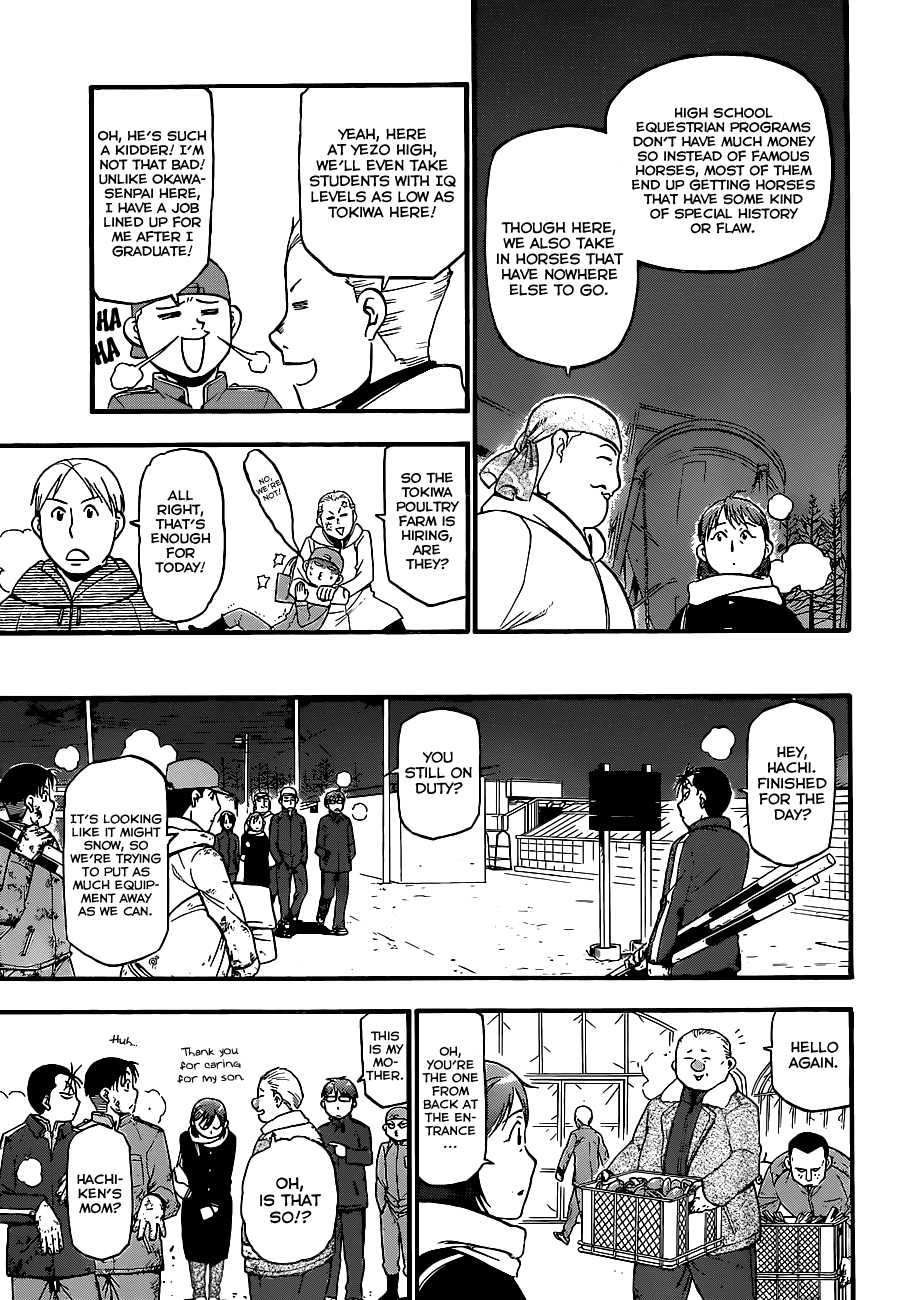 Gin no Saji Chapter 75 page 6 - Chapter 75: Winter (12)