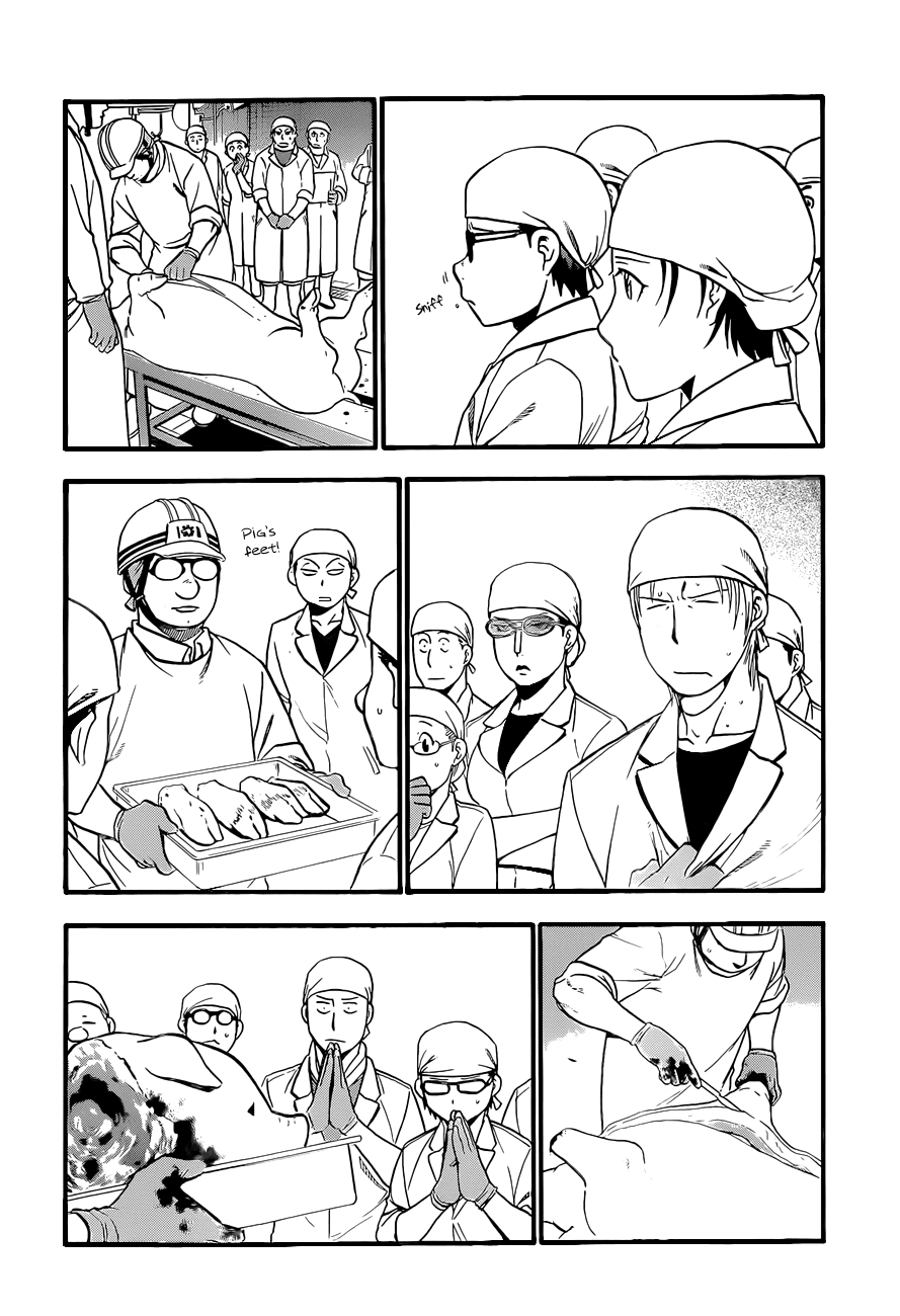 Gin no Saji Chapter 77 page 11 - Chapter 77: Winter (14)
