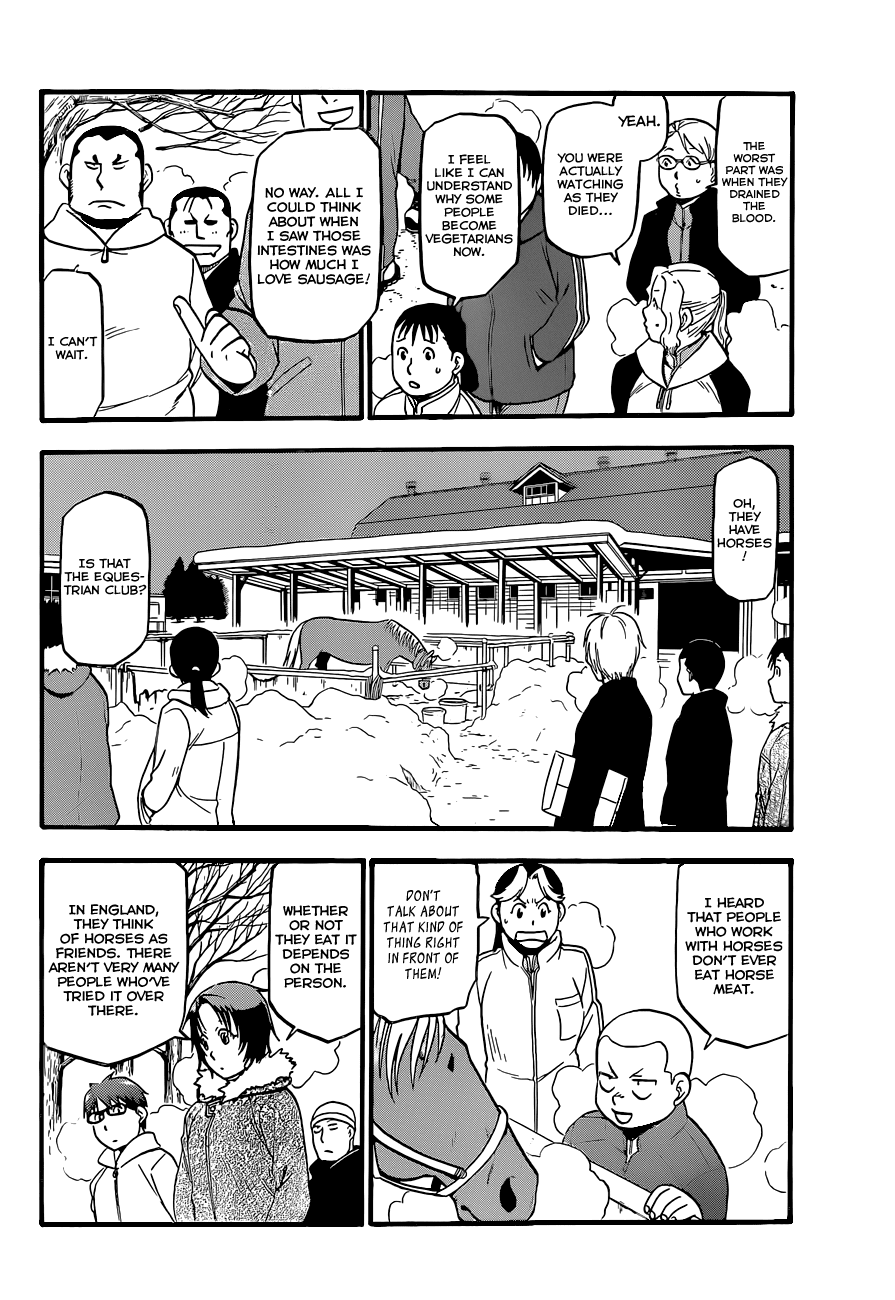 Gin no Saji Chapter 77 page 17 - Chapter 77: Winter (14)