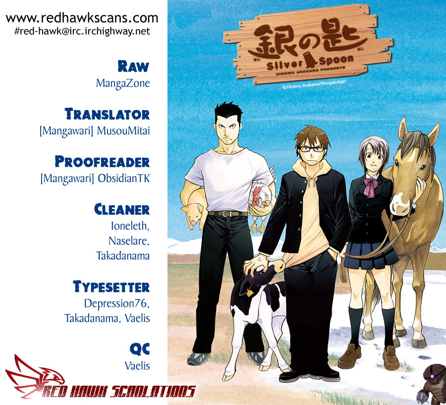 Gin no Saji Chapter 8 page 1 - Chapter 8: Springtime (8)
