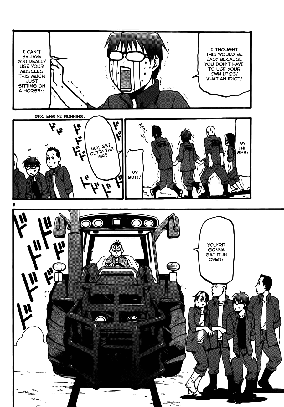 Gin no Saji Chapter 8 page 7 - Chapter 8: Springtime (8)