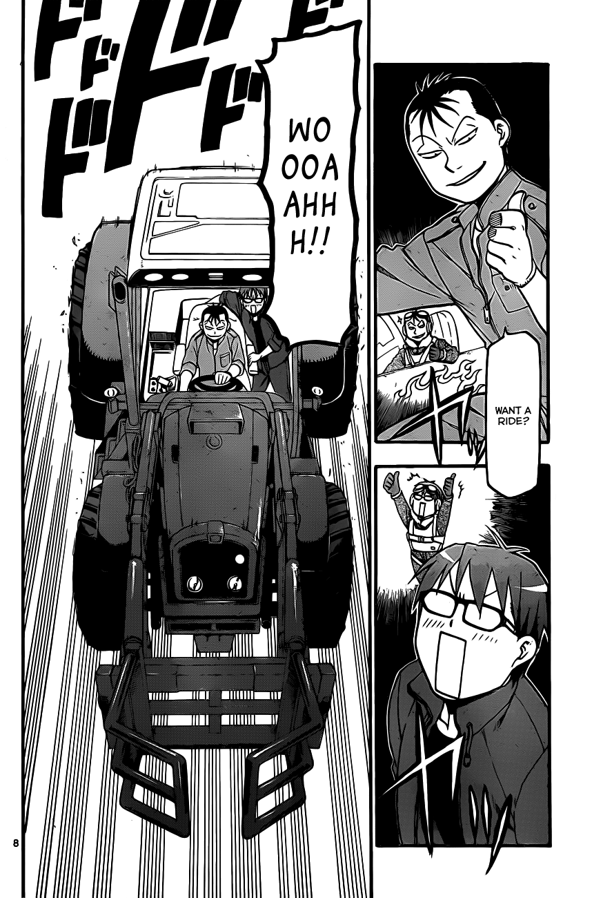 Gin no Saji Chapter 8 page 9 - Chapter 8: Springtime (8)