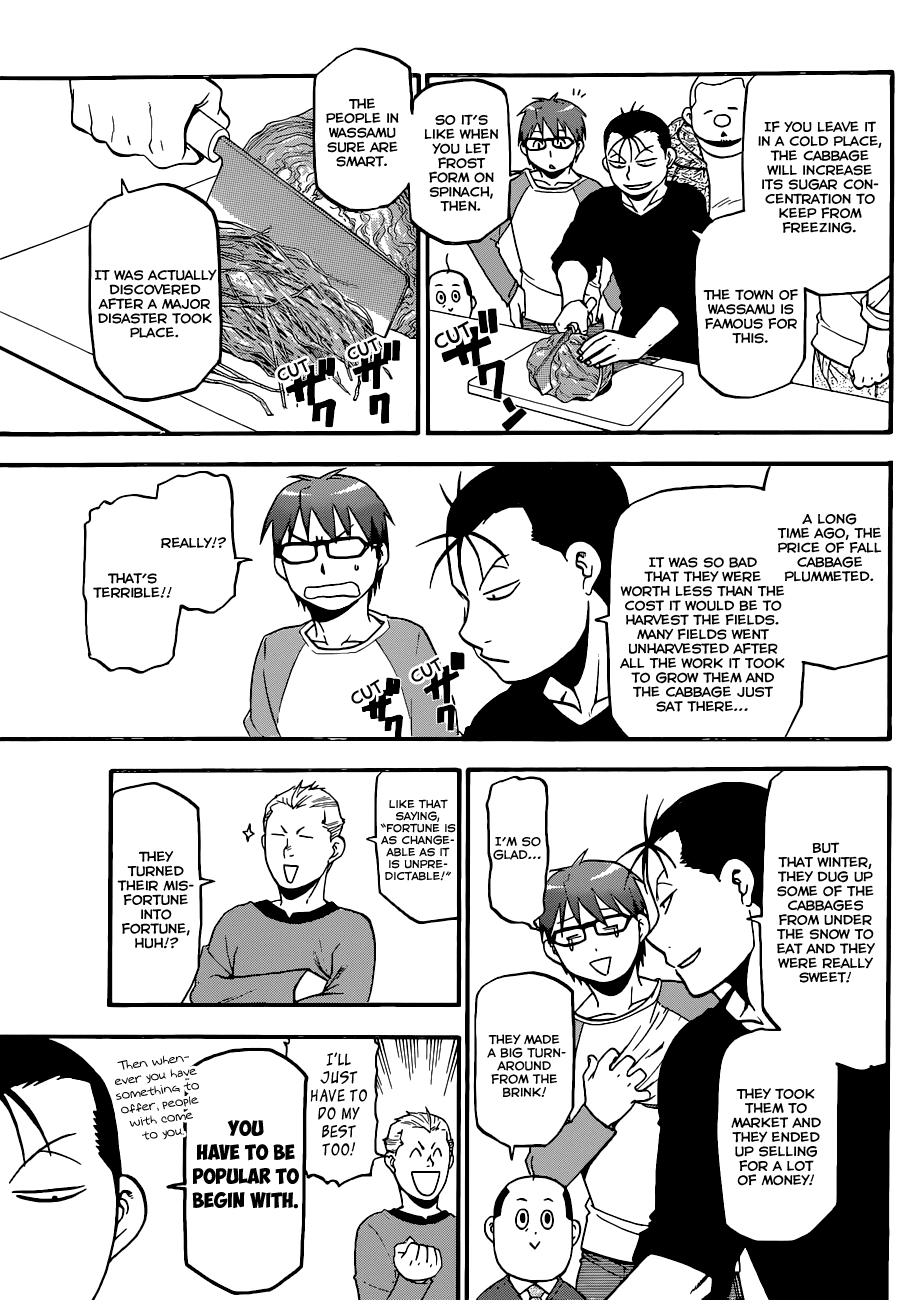 Gin no Saji Chapter 85 page 14 - Chapter 85: Winter (22)