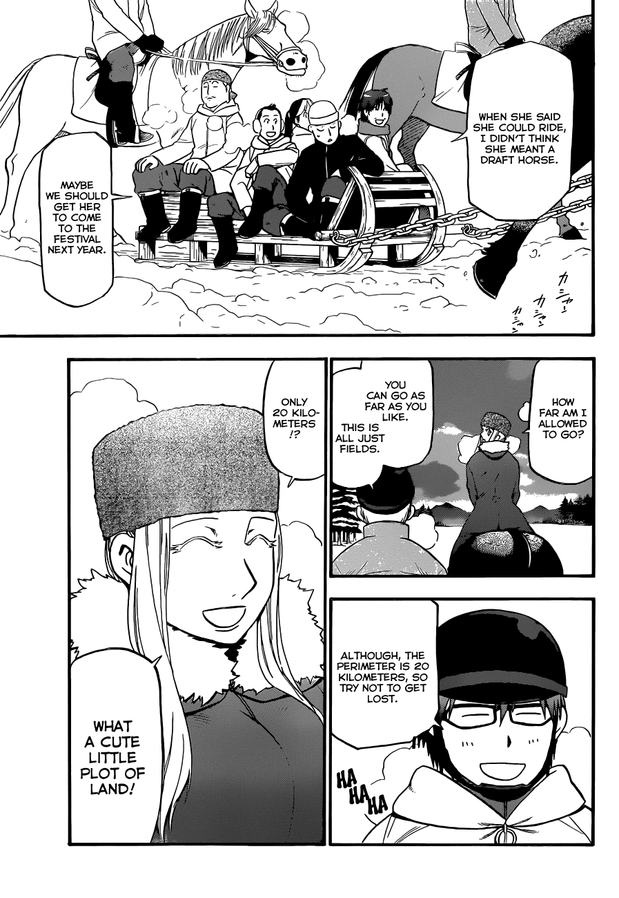 Gin no Saji Chapter 87 page 4 - Chapter 87: Winter (24)
