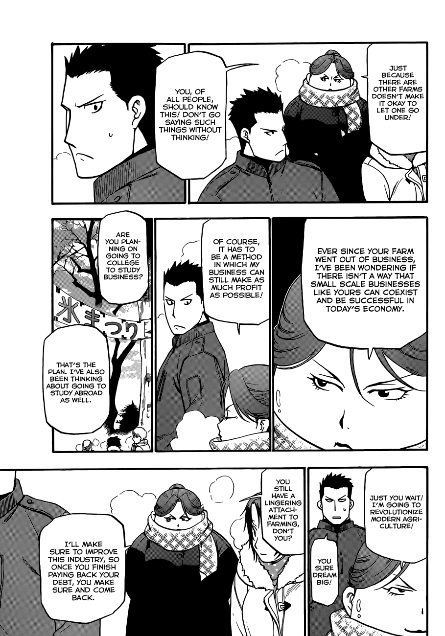 Gin no Saji Chapter 88 page 10 - Chapter 88: Winter (25)