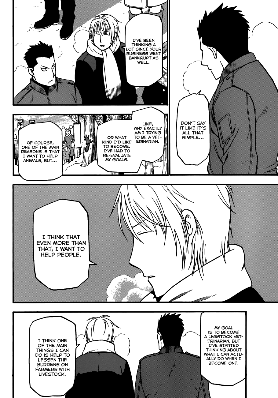 Gin no Saji Chapter 88 page 11 - Chapter 88: Winter (25)