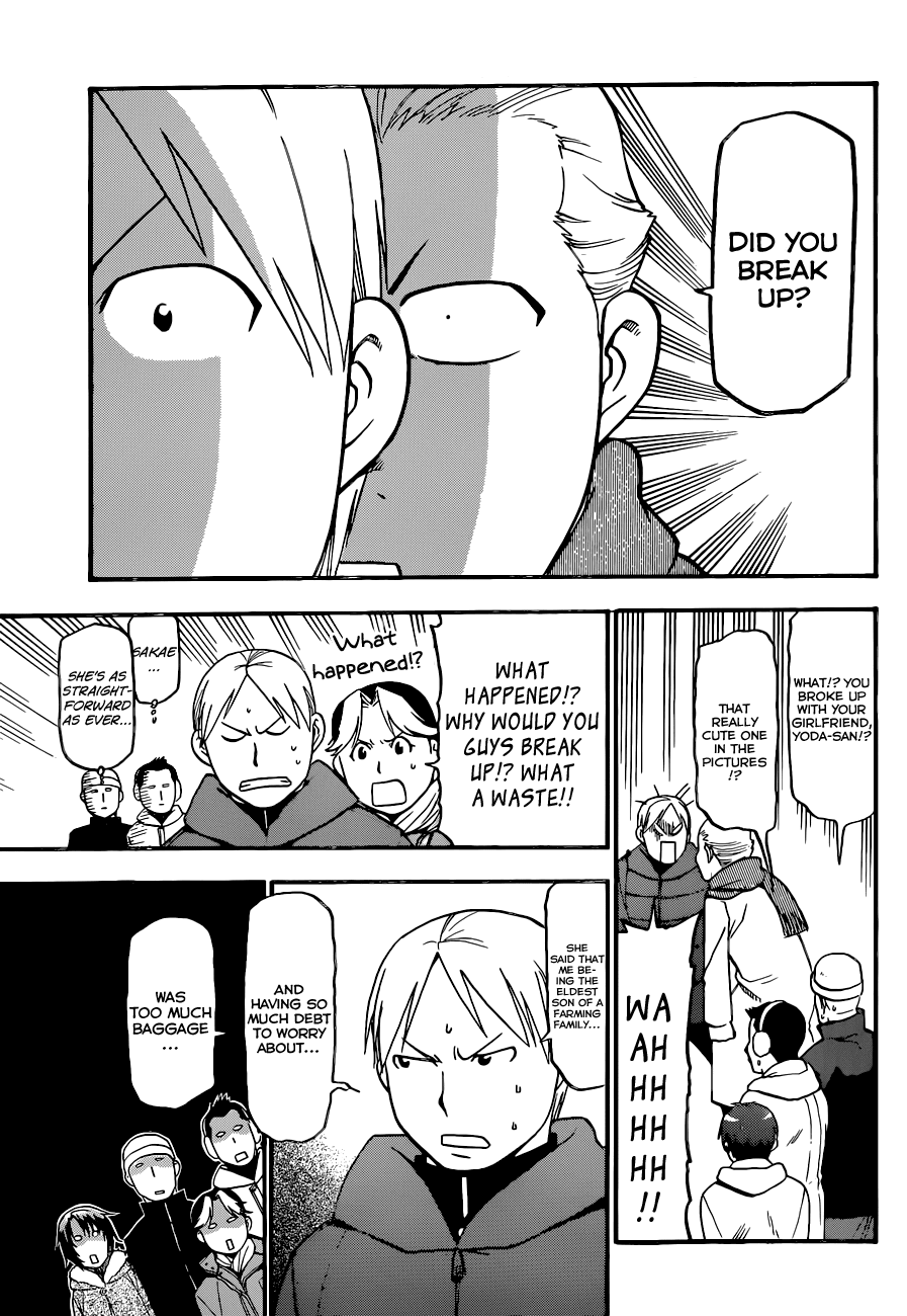 Gin no Saji Chapter 90 page 10 - Chapter 90: Winter (27)