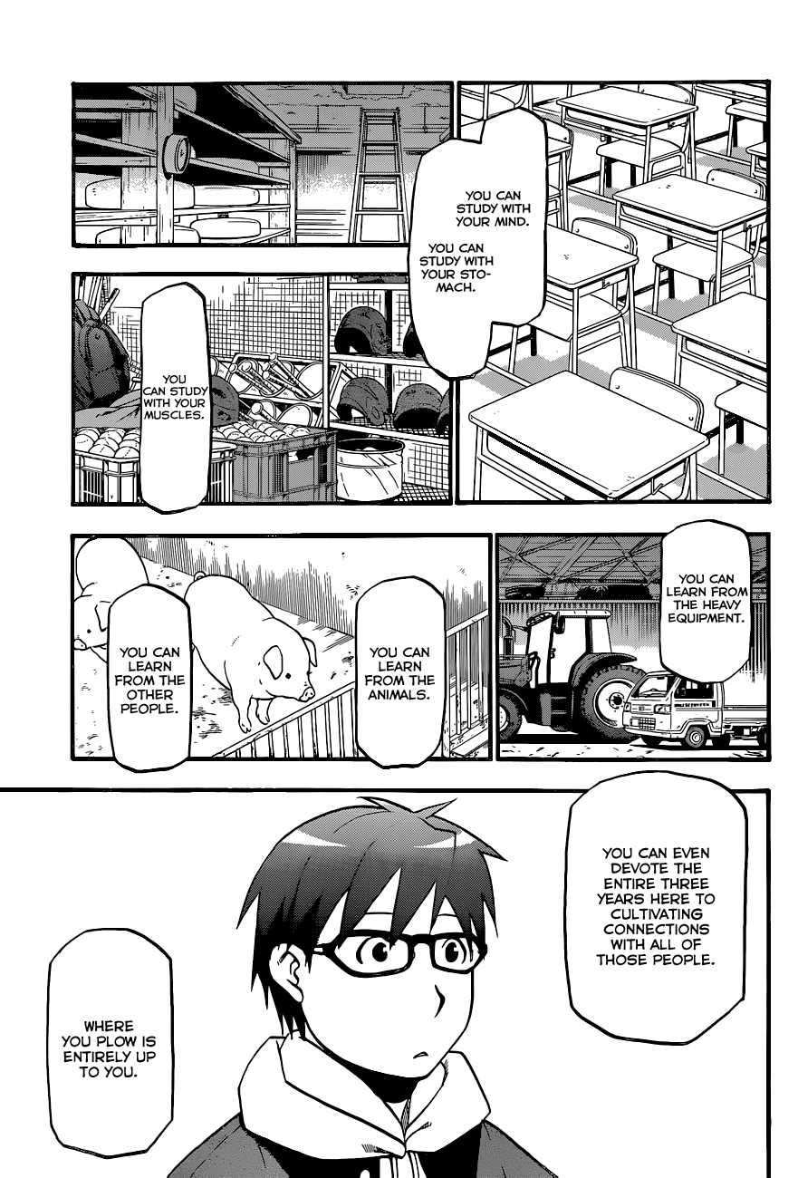 Gin no Saji Chapter 93 page 12 - Chapter 93: Winter (30)