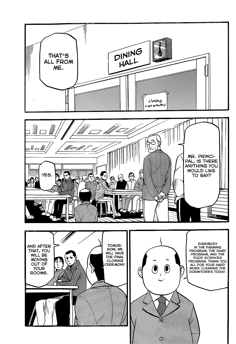 Gin no Saji Chapter 95 page 16 - Chapter 95: Winter (32)