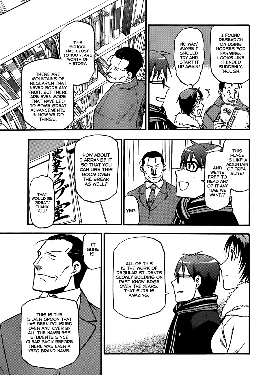 Gin no Saji Chapter 96 page 14 - Chapter 96: Winter (33)