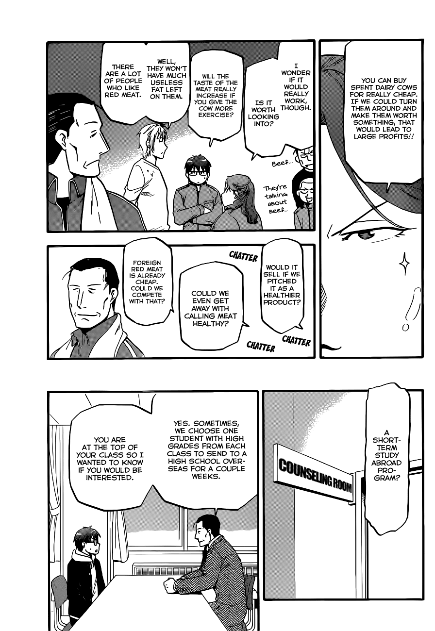 Gin no Saji Chapter 98 page 14 - Chapter 98: The Four Seasons (1)