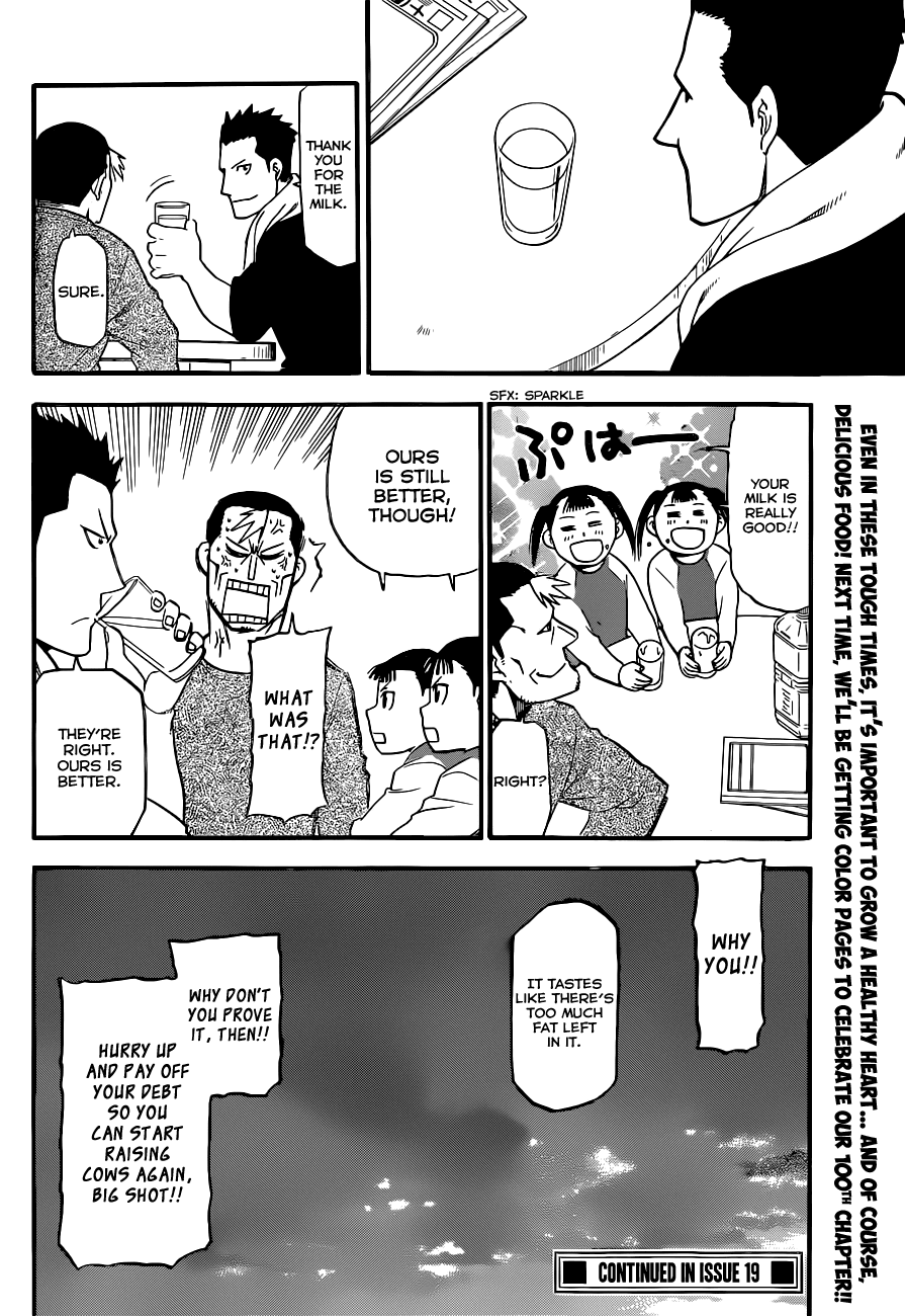Gin no Saji Chapter 99 page 19 - Chapter 99: The Four Seasons (2)