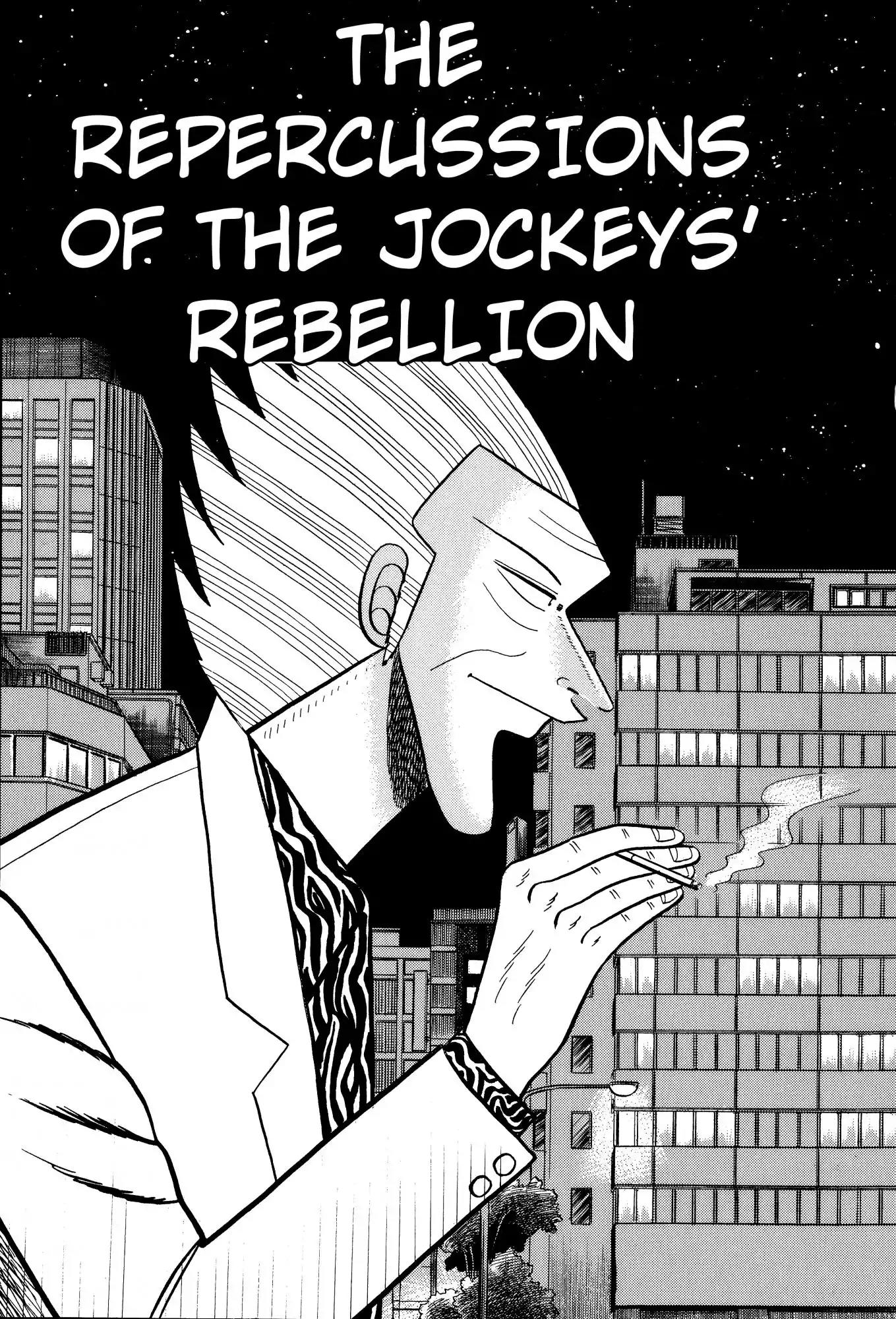 Gin to Kin Chapter 100 page 1 - Chapter 100: The Repercussions of the Jockeys' Rebellion