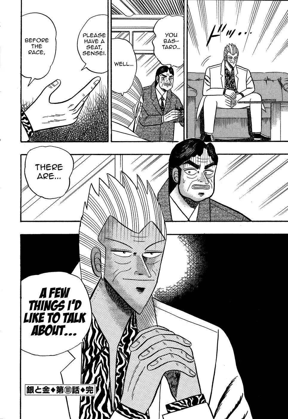 Gin to Kin Chapter 101 page 19 - Chapter 101: The Day of the Underground Horse Racing Battle