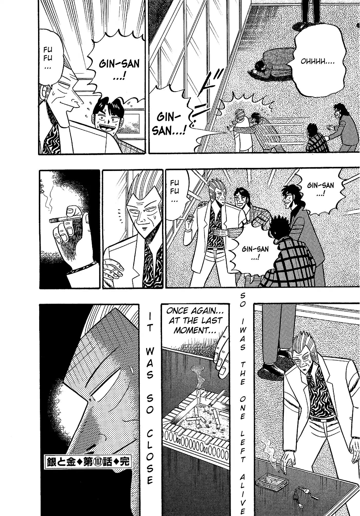 Gin to Kin Chapter 107 page 21 - Chapter 107: To The Golden Goal!!