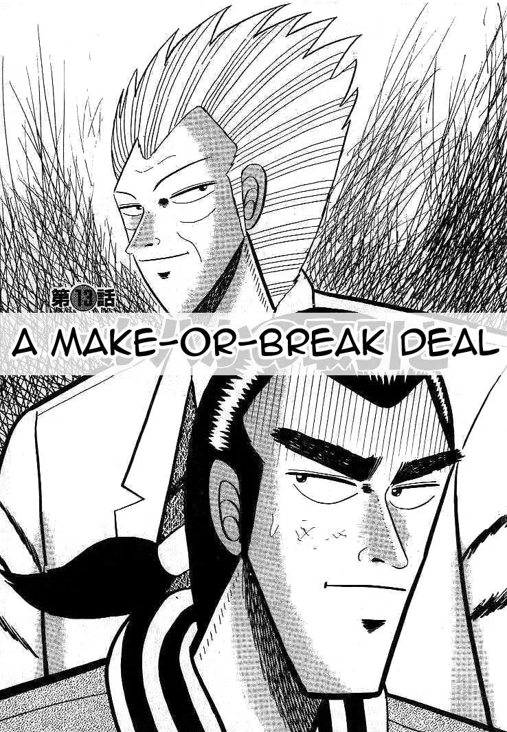 Gin to Kin Chapter 13 page 1 - Chapter 13: A Make-or-Break Deal