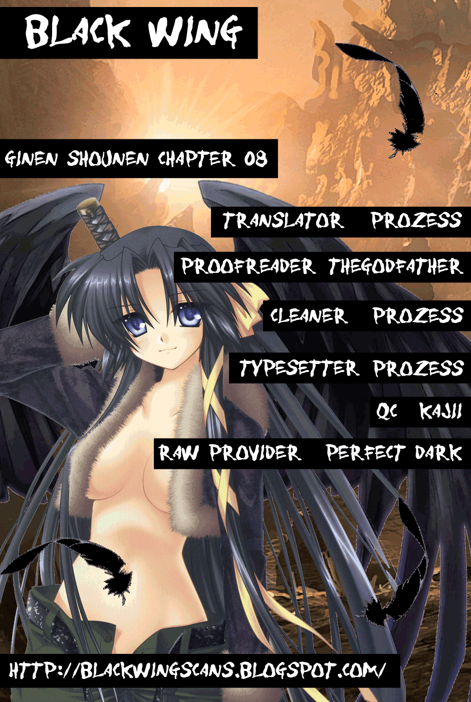 Ginen Shounen Chapter 8.2 page 1 - Chapter 8 v2 : A Violet Dawn