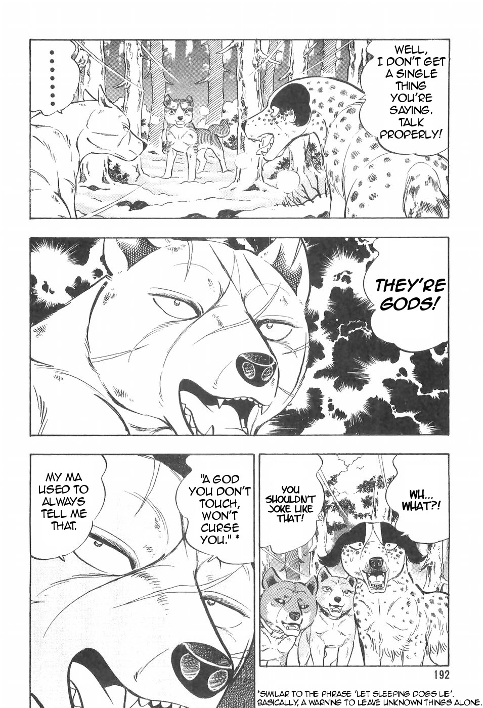 Ginga Densetsu Weed Chapter 102 page 12 - Chapter 102: Kouga Shinobi's Boss