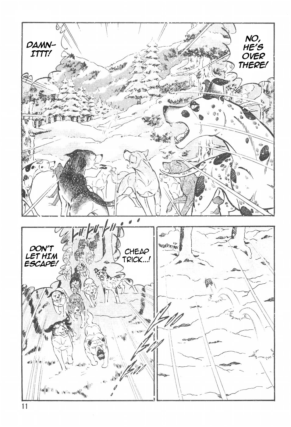 Ginga Densetsu Weed Chapter 103 page 10 - Chapter 103: The Escape