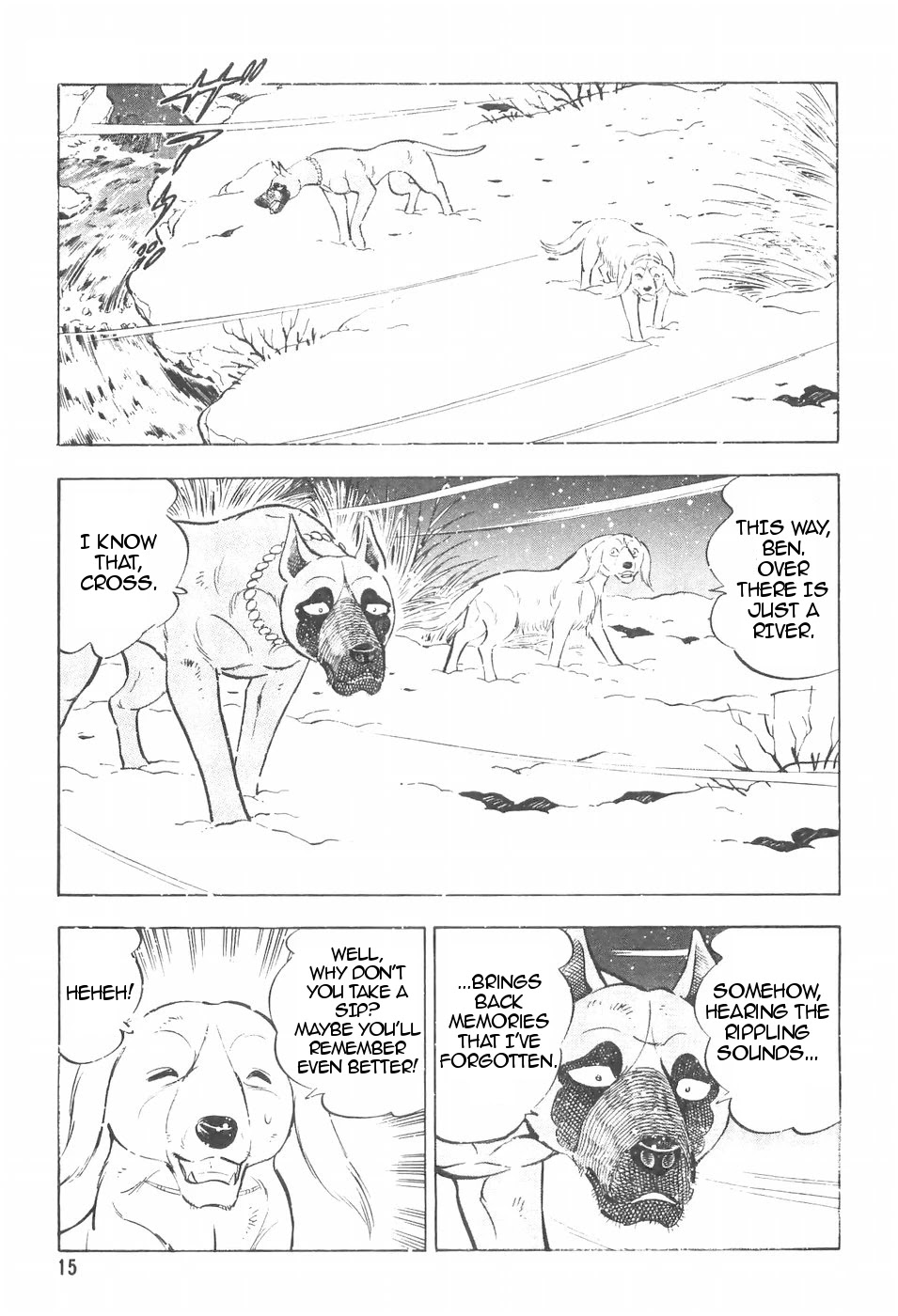 Ginga Densetsu Weed Chapter 103 page 14 - Chapter 103: The Escape
