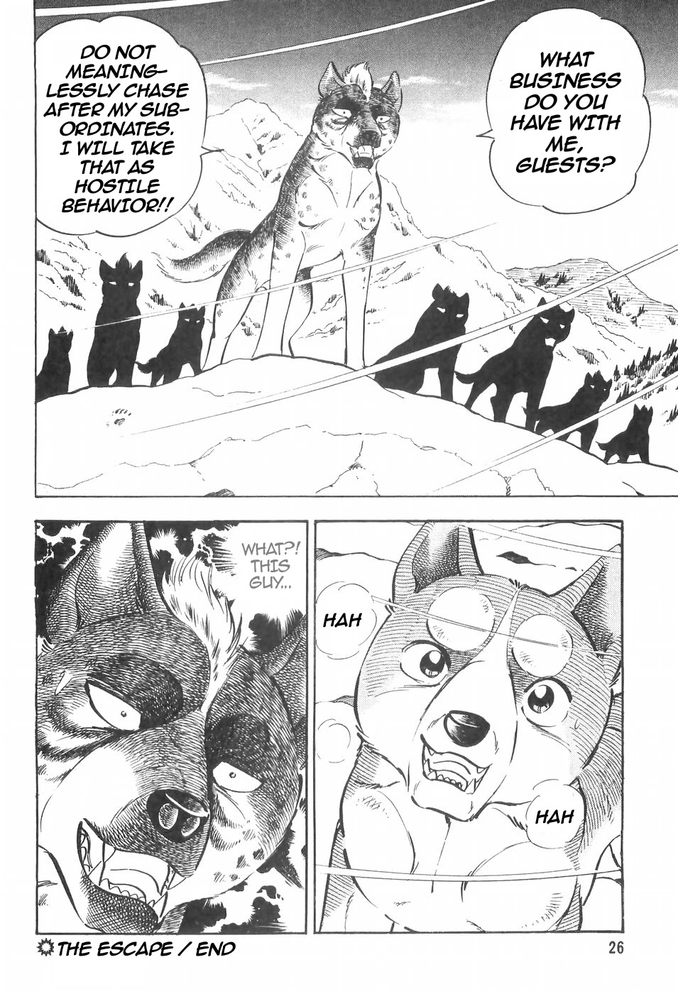 Ginga Densetsu Weed Chapter 103 page 25 - Chapter 103: The Escape