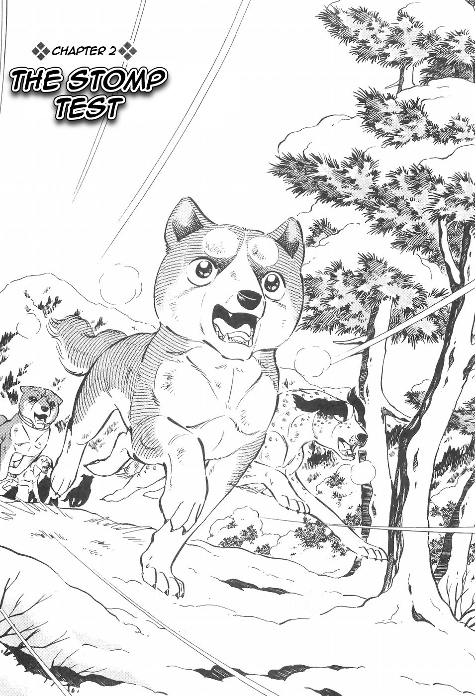 Ginga Densetsu Weed Chapter 104 page 1 - Chapter 104: the stomp test